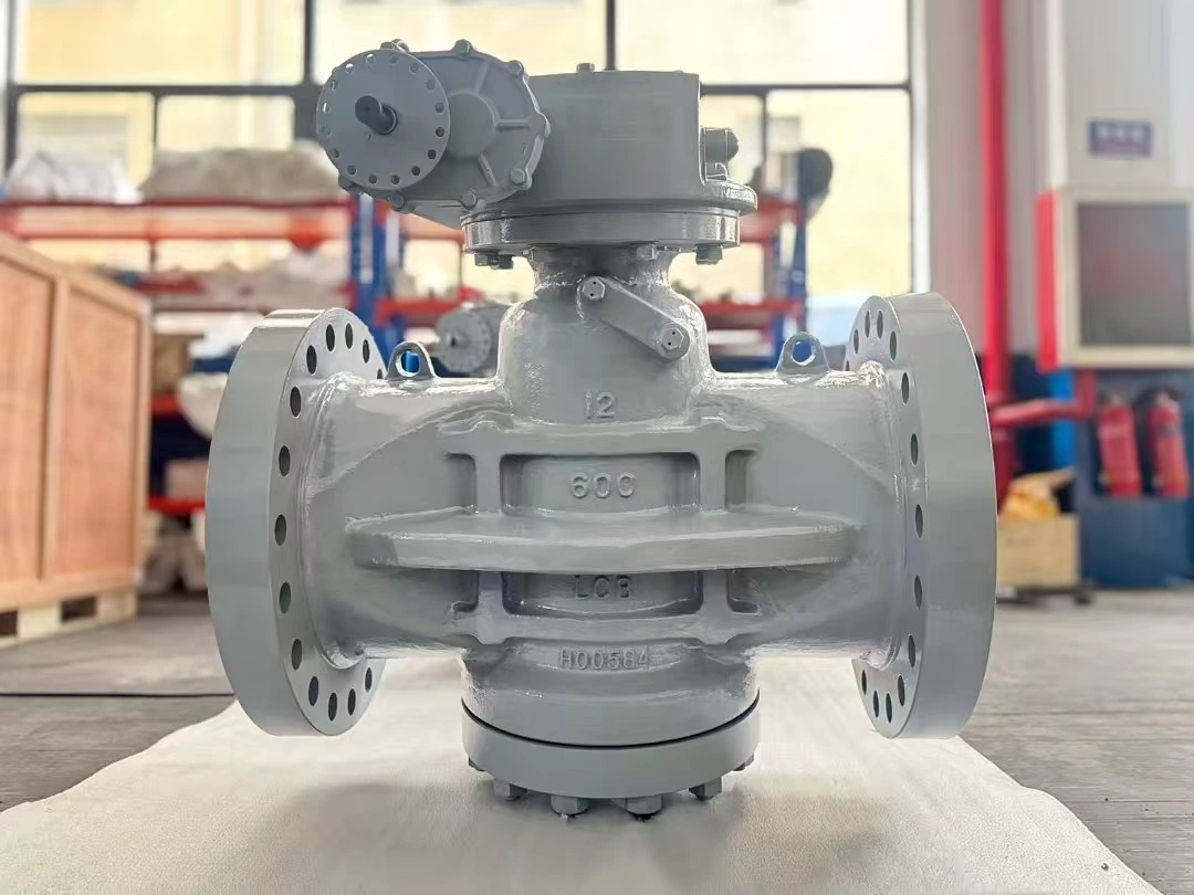 Inverted Pressure Balance Lubricated Plug Valve